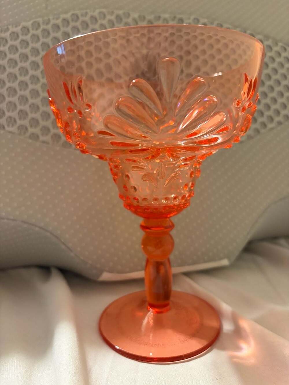 The Pioneer Woman Pink Glass Footed Dessert Cup